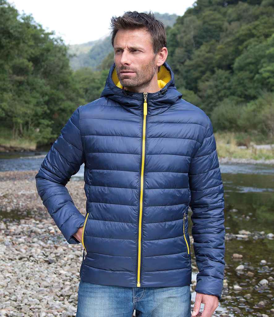 Technical Padded Coat - Bluing | Boden US